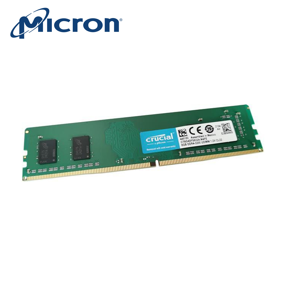 RAM PC DDR4 8Gb (Bus 3200) Crucial (By Micron)